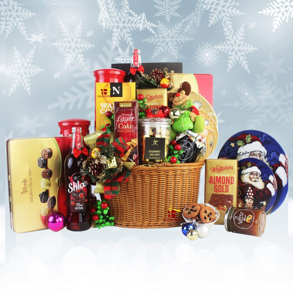 selection of hampers